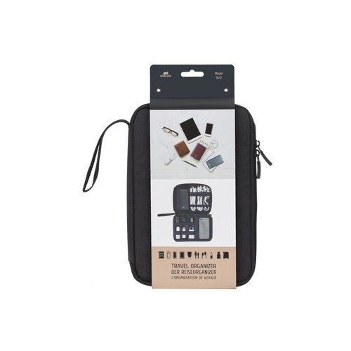 Rivacase 5632 Biscayne Travel Organizer, crni Slike
