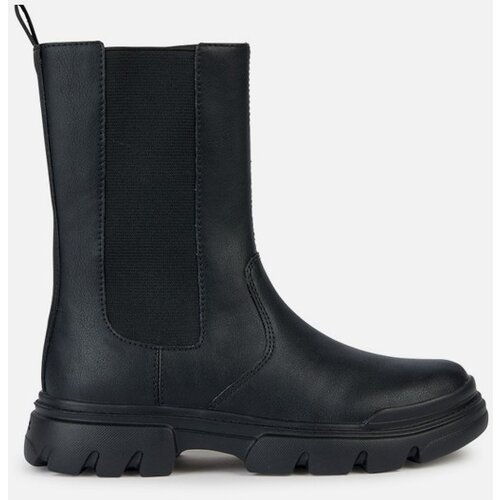 Geox Black Girls Ankle Boots Junette - Girls Slike