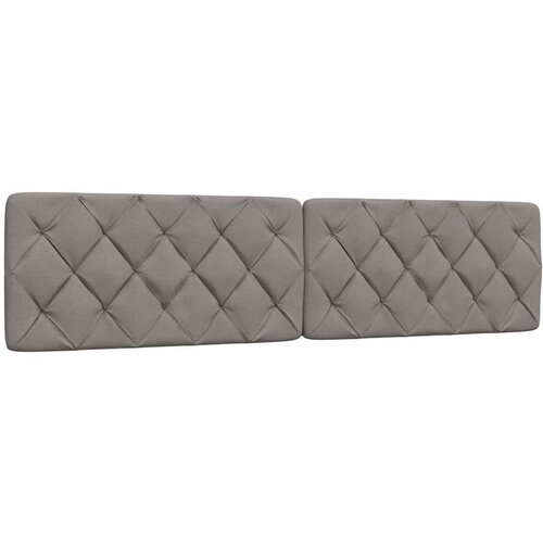 VidaXL Posteljni okvir brez vzmetnice taupe 200x200 cm blago, (22053728) Slike