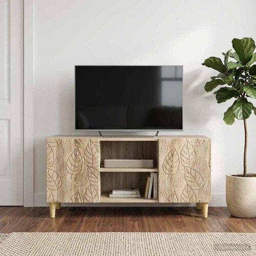 TV ormar 102 x 34,5 x 50 cm Hrast sonoma Konstruirano drvo Slike