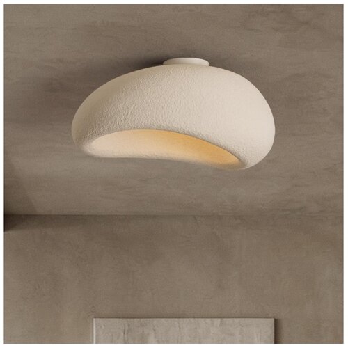 Brilagi Plafonsko svetlo WABI SABI 1xE27/60W/230V prečnik 50 cm bela Slike