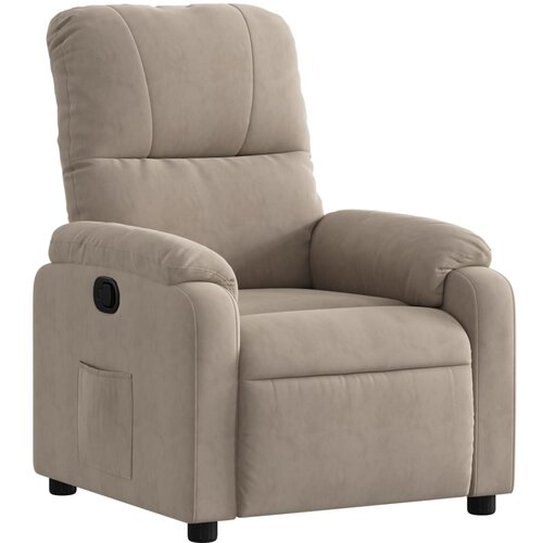 Maison Chic Naslanjač - Relax naslanjač taupe tkanina iz mikrovlaken, (22062361) Cene