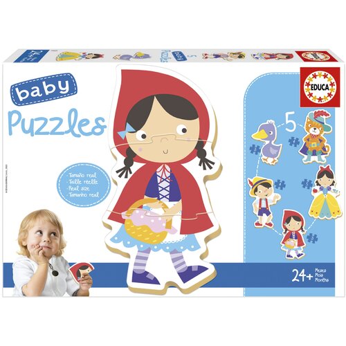 Educa Baby Once Upon a Time Puzzles - 5 sestavljank (EDU19669), (21215567) Cene