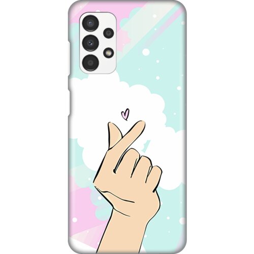  Silikonska maska za Samsung A135F Galaxy A13 4G Magic Love Print tirkizna Cene