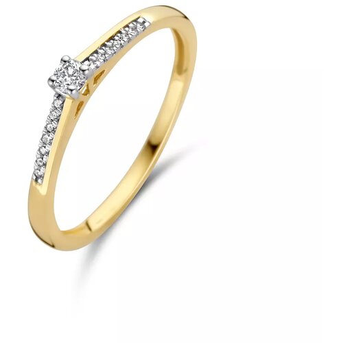 Blush 1639YDI/54 ZLATNI NAKIT 14ct dijamant ženski prsten Cene