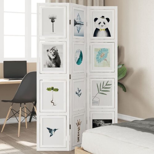  The Living Store Paravan 3-delni bel trden les pavlovnije - Pregrada Za Prostor, (21494201) Cene