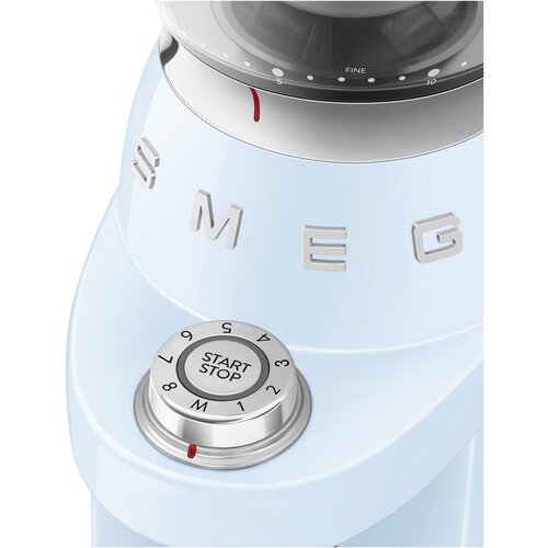 Smeg CGF03PBEU mlincek za kavo v nežno modri barvi Slike