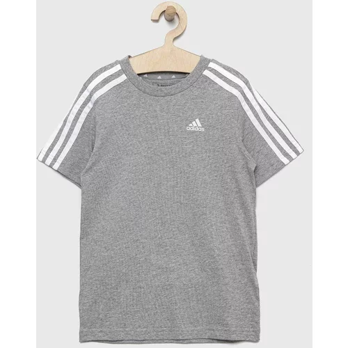 Adidas Dječja majica kratkih rukava U 3S boja: siva, jednobojni model