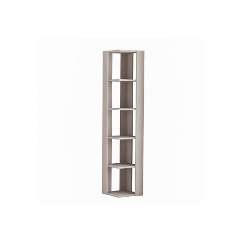 Hanah home polica za knjige, 31,8x160,8x31,8 cm, smeđa Slike
