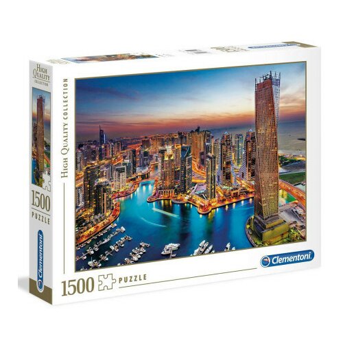 Clementoni puzzle 1500 delova Dubai marina ( 35540 ) Slike