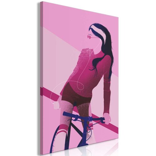  Slika - Woman on Bicycle (1 Part) Vertical 40x60 Slike
