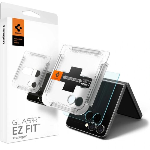 Spigen TR &amp;rdquo;EZ FIT&amp;rdquo; HD za&amp;scaron;titno staklo za GALAXY Z FLIP 7 CLEAR Slike