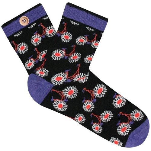 Cabaia Nogavice CAB296VPEQ SOCKS LEA ET GABRIEL Črna Slike