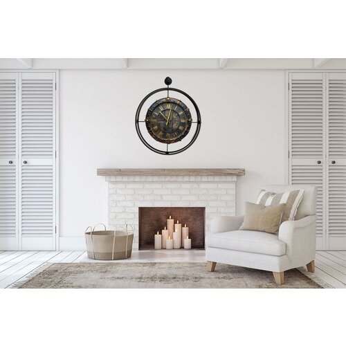 Wallity zidni sat Mclock-00121, 58x65x7 cm Cene