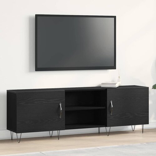  Set TV komoda Crni hrast 150 x 30 x 50 cm Konstruirano drvo Cene