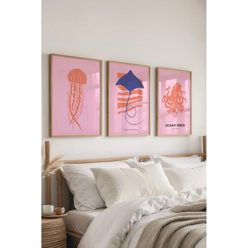 WALLXPERT &Ccedil;-300503 - 3040 set dekorativnih slika (3 komada) Cene