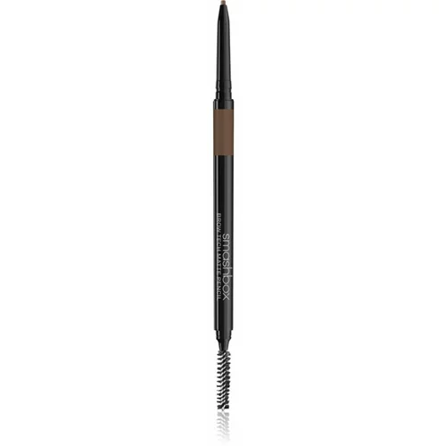 Smashbox Brow Tech Matte Pencil samodejni svinčnik za obrvi s krtačko odtenek Taupe 0.09 g