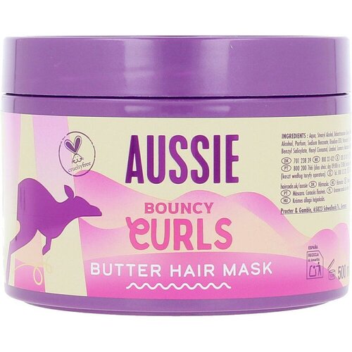 Aussie BOUNCY CURLS butter hair mask 500 ml Slike