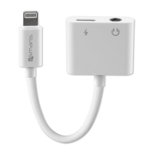 4SMARTS Lightning to Lightning punjenje i 3,5 mm stereo adapter Slike
