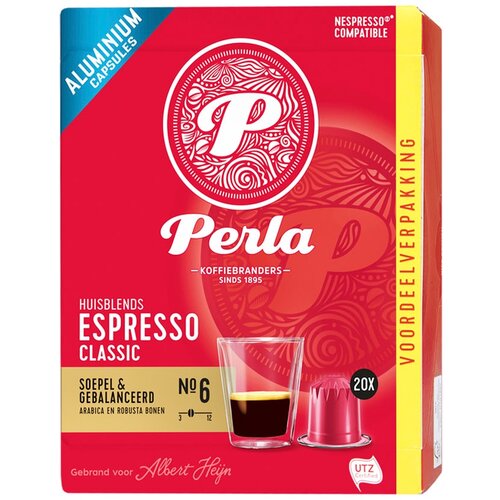 Perla Kafa Nesp.Alu Espr.Cl.UTZ 20caps Cene