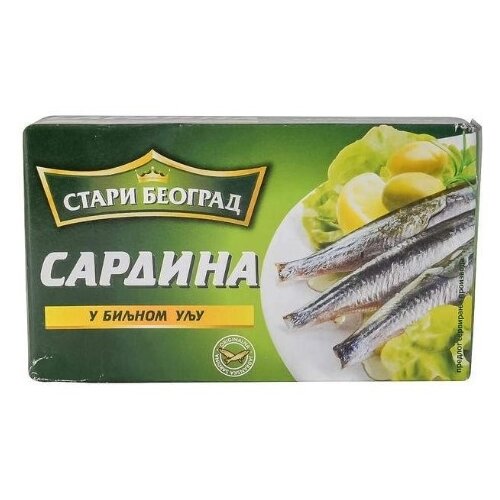 Stari Beograd Sardina u biljnom ulju 100g Cene
