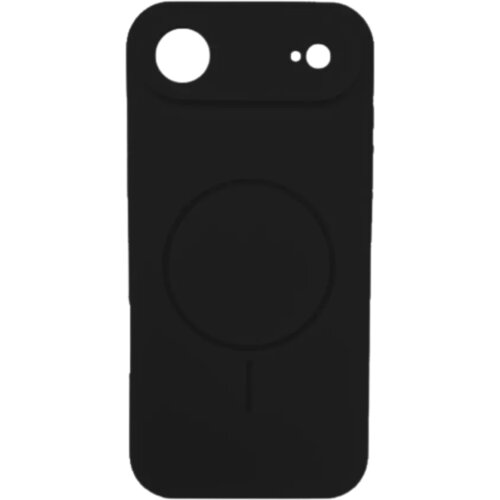 Lux silikonska futrola za bežično punjenje za iPhone Air, Crna Cene
