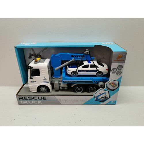 Hk Mini igračka, kamion-pomoć na putu, plavi Slike