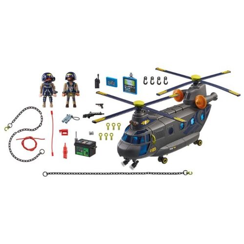 Playmobil reševalni helikopter SWAT z zvokom in lučmi 71149 Cene