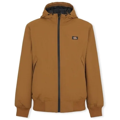 Dickies Plašči New Sarpy Jacket - Brown Kostanjeva