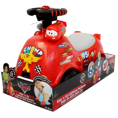 Kiddieland Guralica Ride and go Mcqueen 066704, Crvena Cene