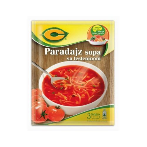 Centroproizvod paradajz supa sa testeninom 62g kesica Cene