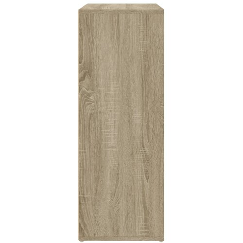  Komoda 2 kom boja hrasta sonome 60x31x84 cm konstruiranog drva Smeđa Slike