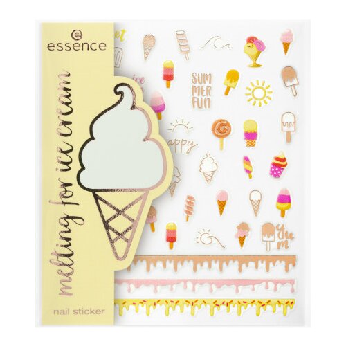 Essence samolepilne nalepke za nohte - Melting For Ice Cream Nail Sticker - Ice Cream? Always! Cene