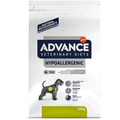 Affinity Advance Veterinary Diets Advance Veterinary Diets Hypoallergenic - 2,5 kg Slike