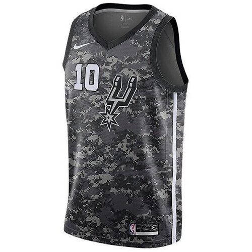 Nike Majice s kratkimi rokavi Nba San Antonio Spurs Demar Derozan City Edition Črna Cene