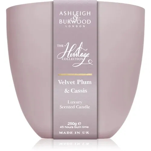 Ashleigh & Burwood London The Heritage Collection Velvet Plum & Cassis mirisna svijeća 250 g