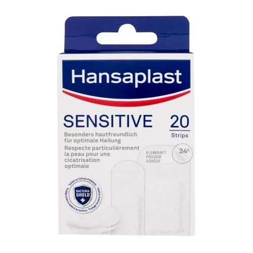 Hansaplast Sensitive Plaster obliž 20 kos