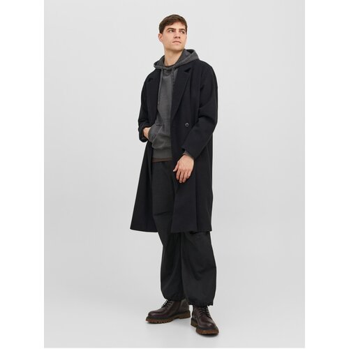 Jack &amp;amp; Jones Black men&amp;#039;s coat with wool Harry - Men Slike