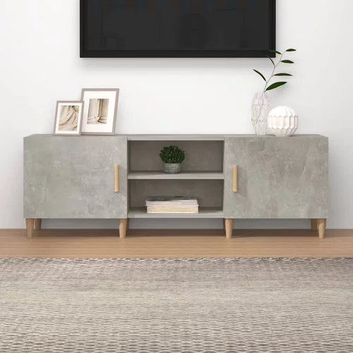vidaXL TV ormarić boja betona 150 x 30 x 50 cm od konstruiranog drva