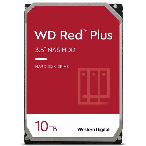 Wd 10TB 3.5 inča SATA III 256MB 7.200rpm 101EFBX Red Plus hard disk Cene