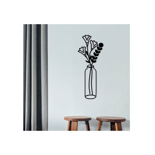Wallity Dekorativni metalni zidni ukras Flower 6 Cene
