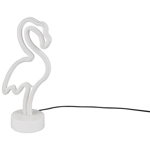 Tri O Bijela LED stolna lampa (visina 29 cm) Flamingo - Slike