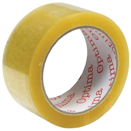 Optima Lepilni trak 48 mm x 66 m, 43 mic, prozoren Slike
