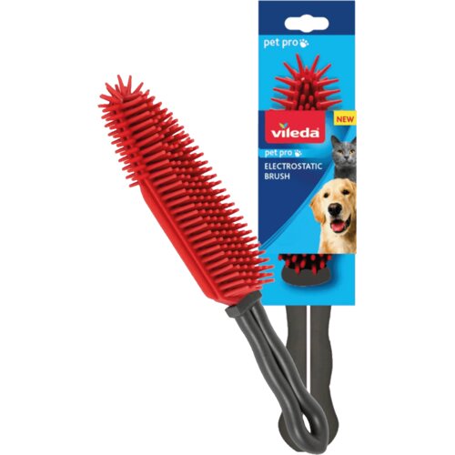 Vileda Elektrostatička četka za krzno i dlaku kućnih ljubimaca &amp;ndash; Pet Pro electrostatic brush Slike
