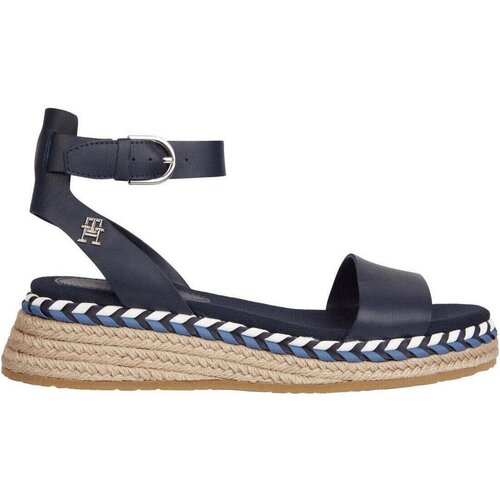 Tommy Hilfiger &amp;Scaron;portni sandali - Modra Slike