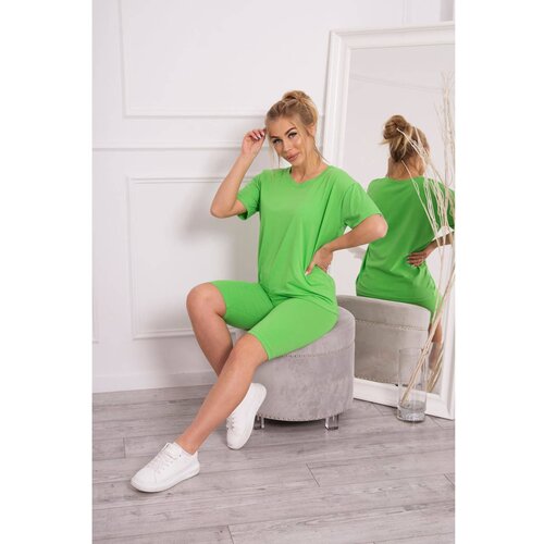 Kesi set of top+leggings light green Cijene