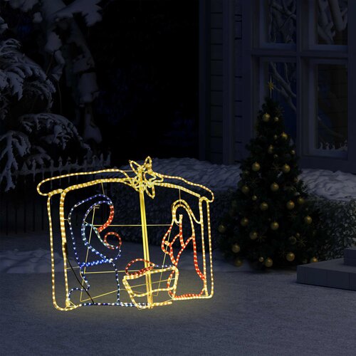 vidaXL Jaslice 240 LED lučk 116x41x87 cm Cene