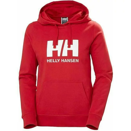 Helly Hansen Women's HH Logo Hoodie Red L