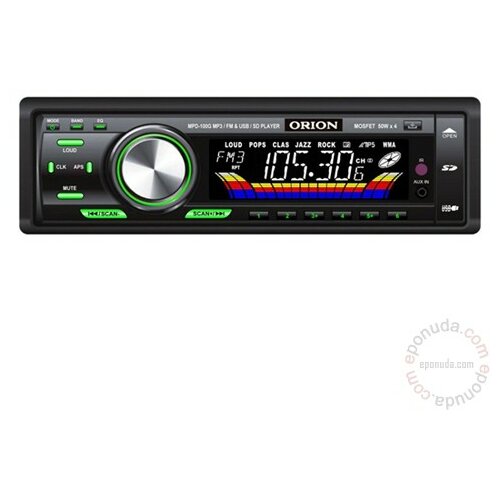 Orion MPD 100 auto radio cd Slike