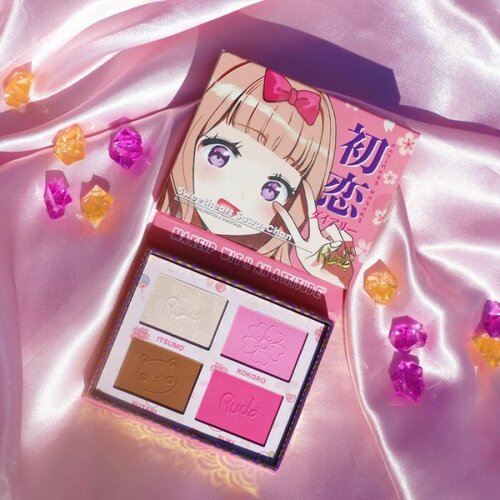 Rude Cosmetics paleta boja za lice MANGA Sweetheart Sawa-Chan 11.2 g Slike